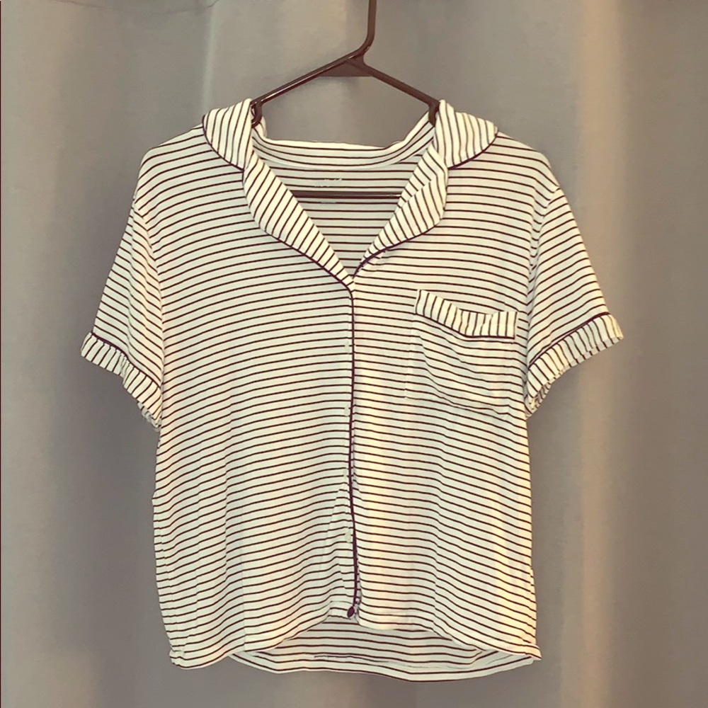Aerie Striped Pajama Top
